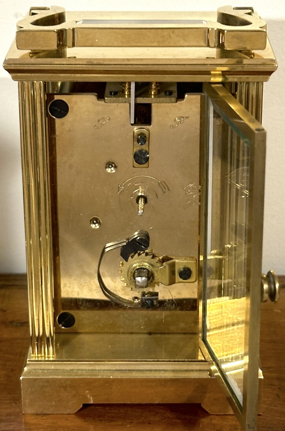Mappin and Webb 8 Day Carriage Clock View VII