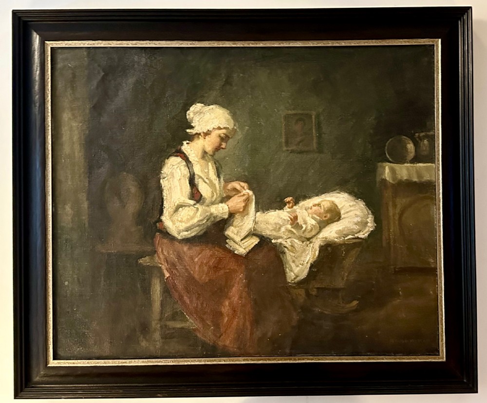 Oil on Canvas by Karoly Krusnyak (1889-1960) View IX