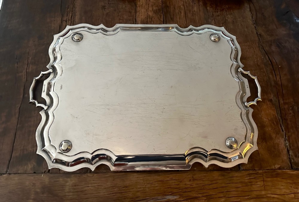 Mappin & Webb Silver Plated Tray View VI