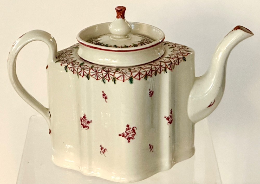 George III New Hall Teapot View II