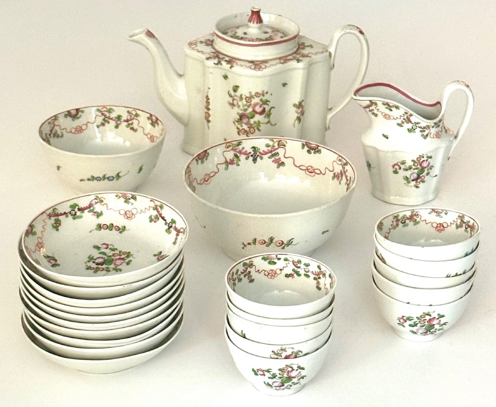 George III New Hall Tea Service  View II