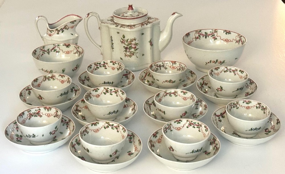 George III New Hall Tea Service 