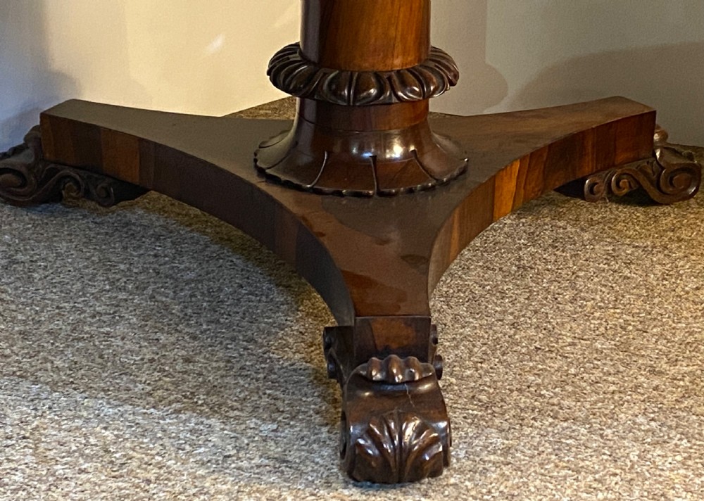 Regency Rosewood Tilt Top Dining Table View II