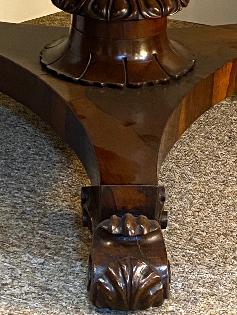 Regency Rosewood Tilt Top Dining Table View III