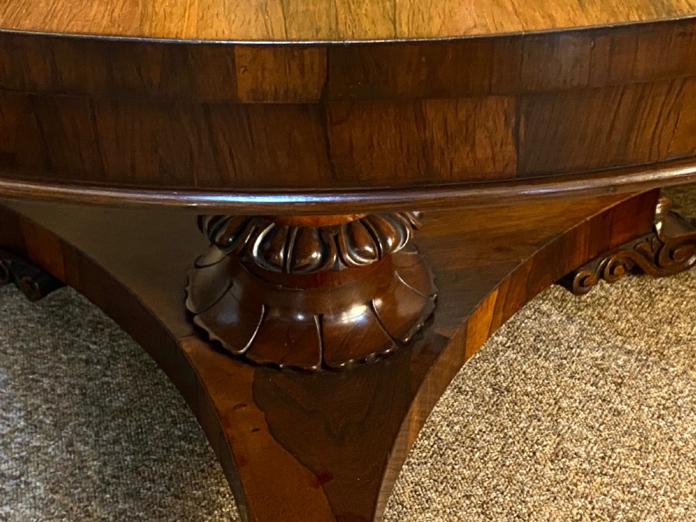 Regency Rosewood Tilt Top Dining Table View VI