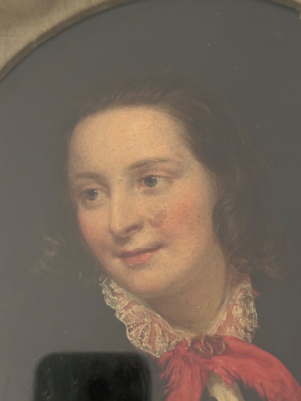 Portrait of a Young Woman Oil on Panel View II