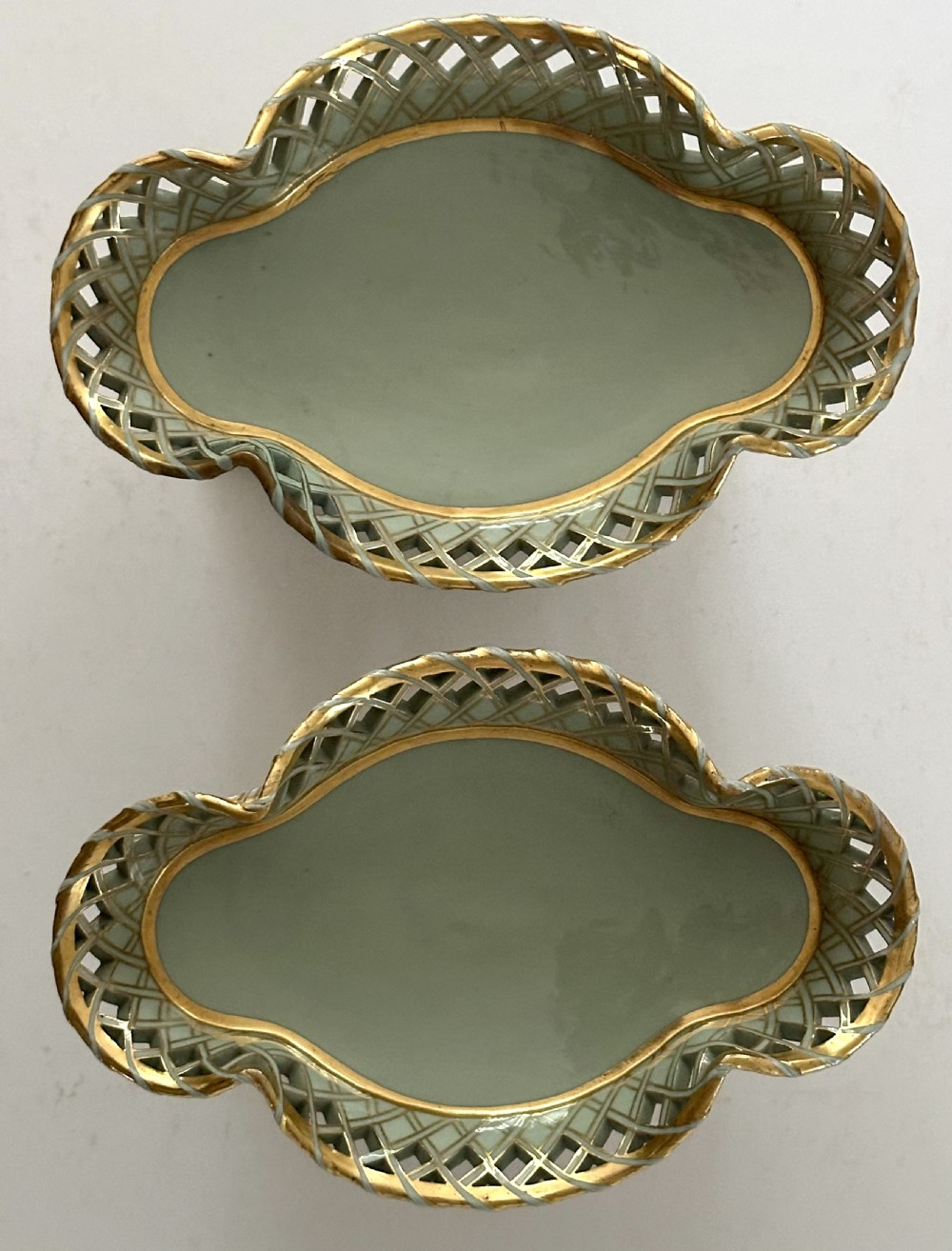 Pair of Minton Porcelain Table Garniture View VI