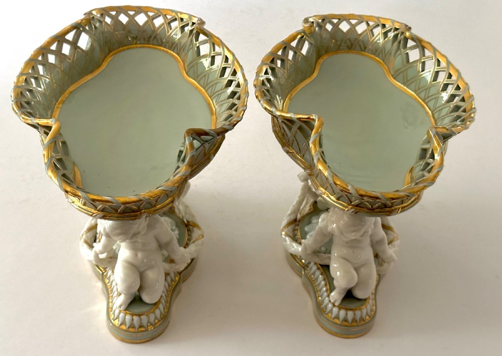 Pair of Minton Porcelain Table Garniture View VII