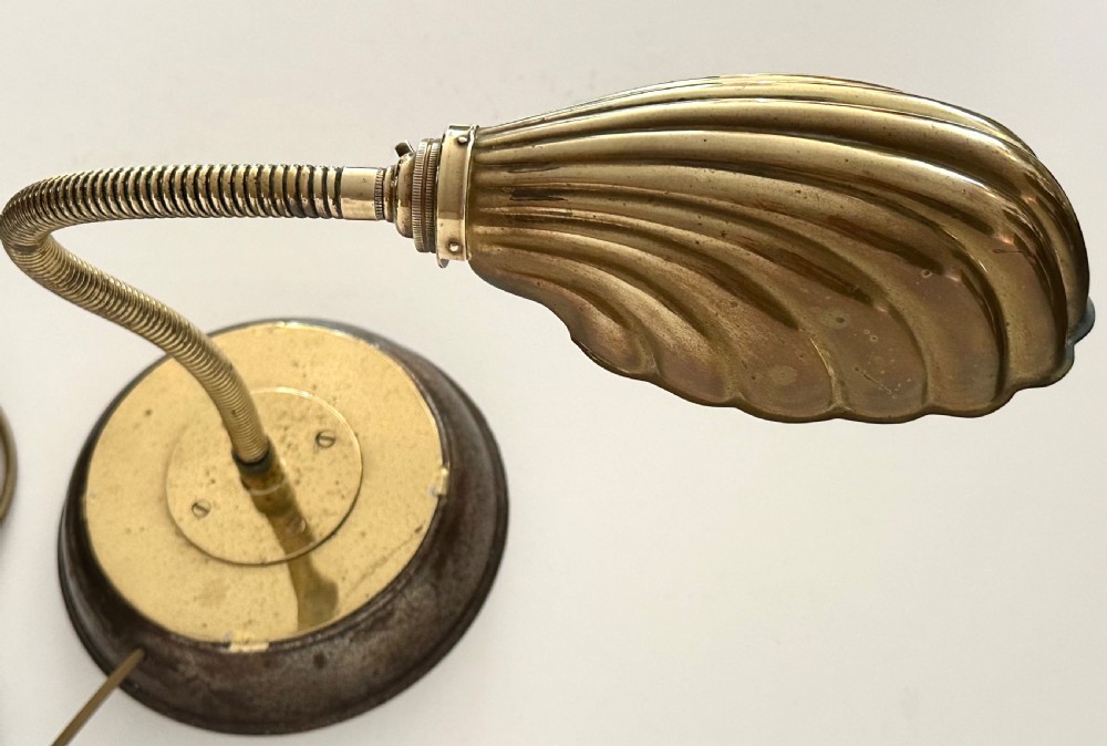 Brass Bankers Lamp View II