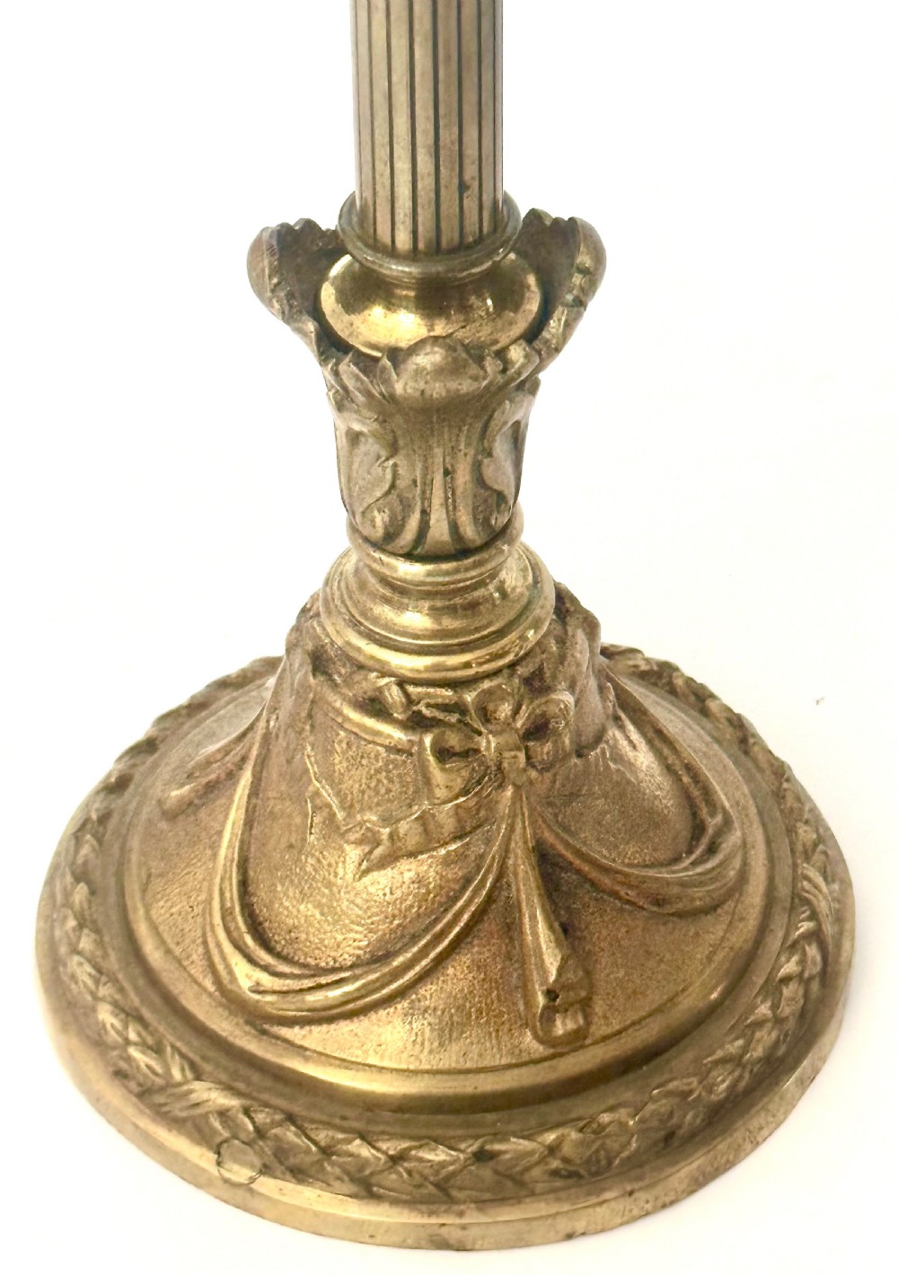 French Brass Reading Lamp View II