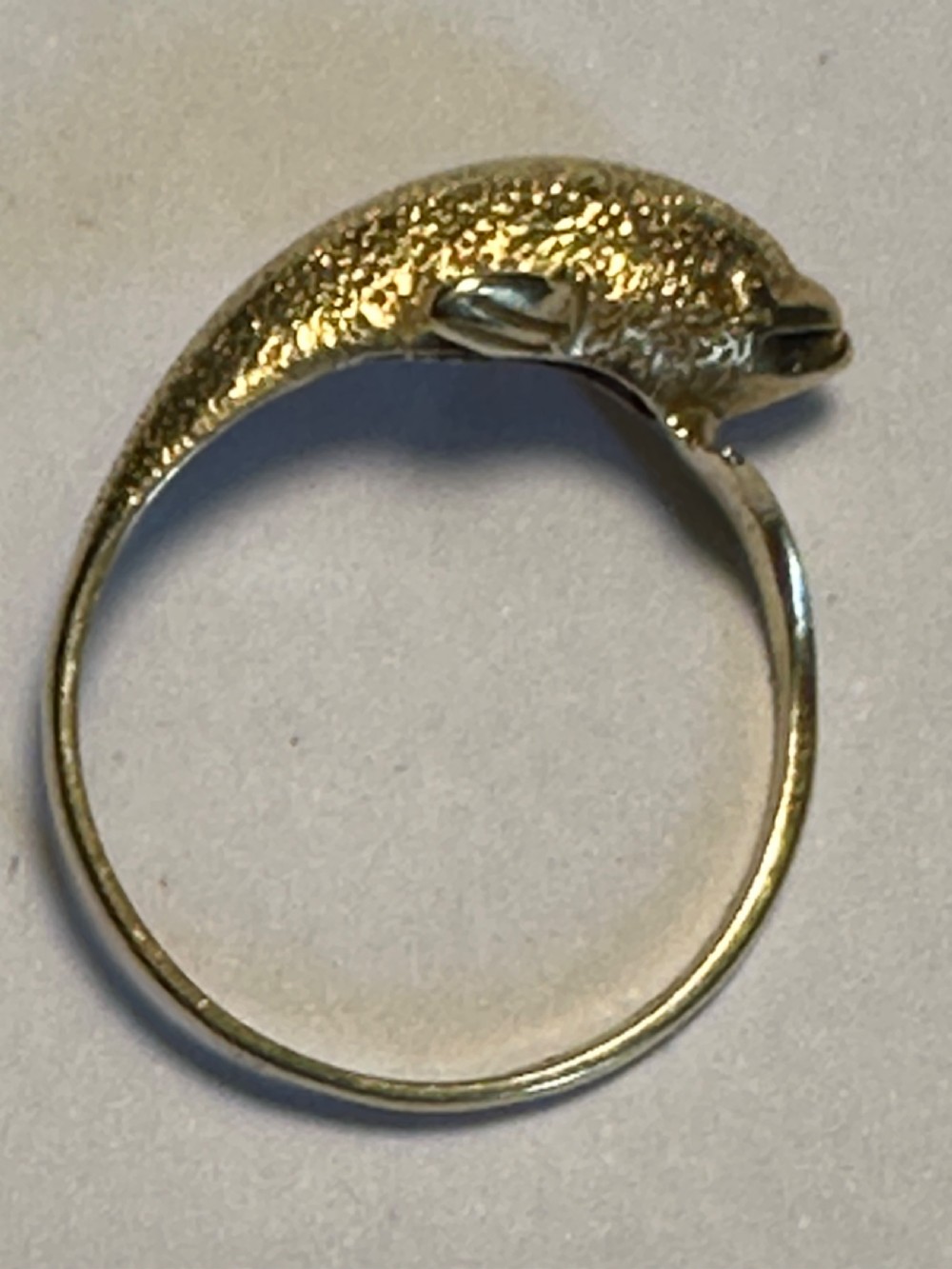 Gold Ring in the Form of a Dolphin View VI