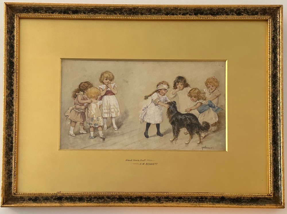 Painting by Harriet M. Bennett 