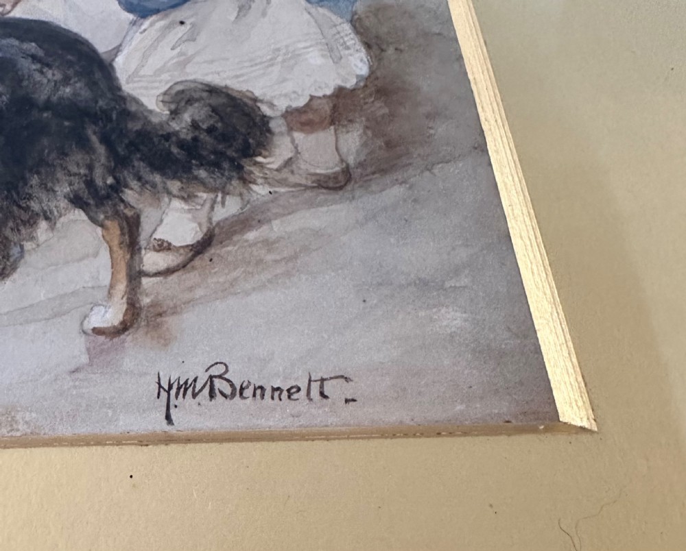 Painting by Harriet M. Bennett 