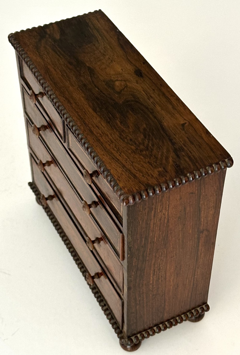 Apprentice Miniature Rosewood Chest of Drawers
 View III