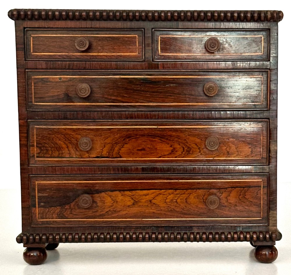 Apprentice Miniature Rosewood Chest of Drawers
 View VI