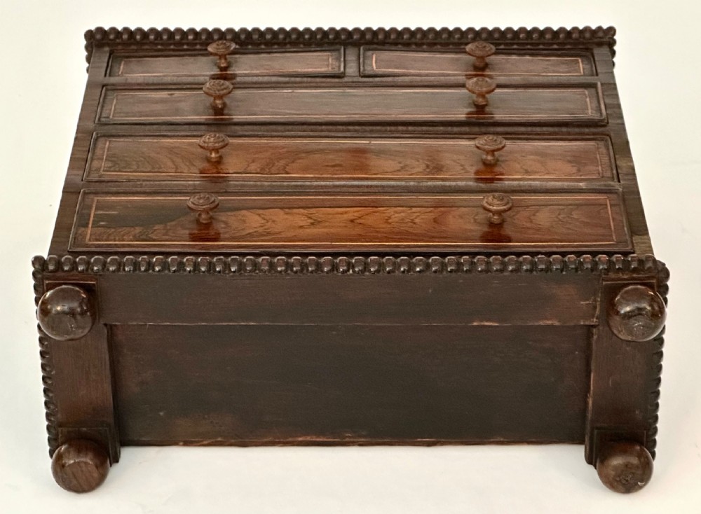 Apprentice Miniature Rosewood Chest of Drawers
 View VII