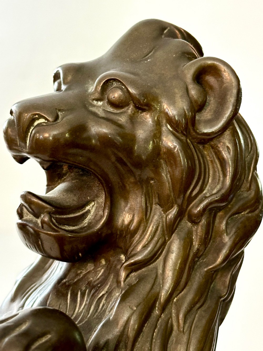 Bronze Lion Rampant View VII