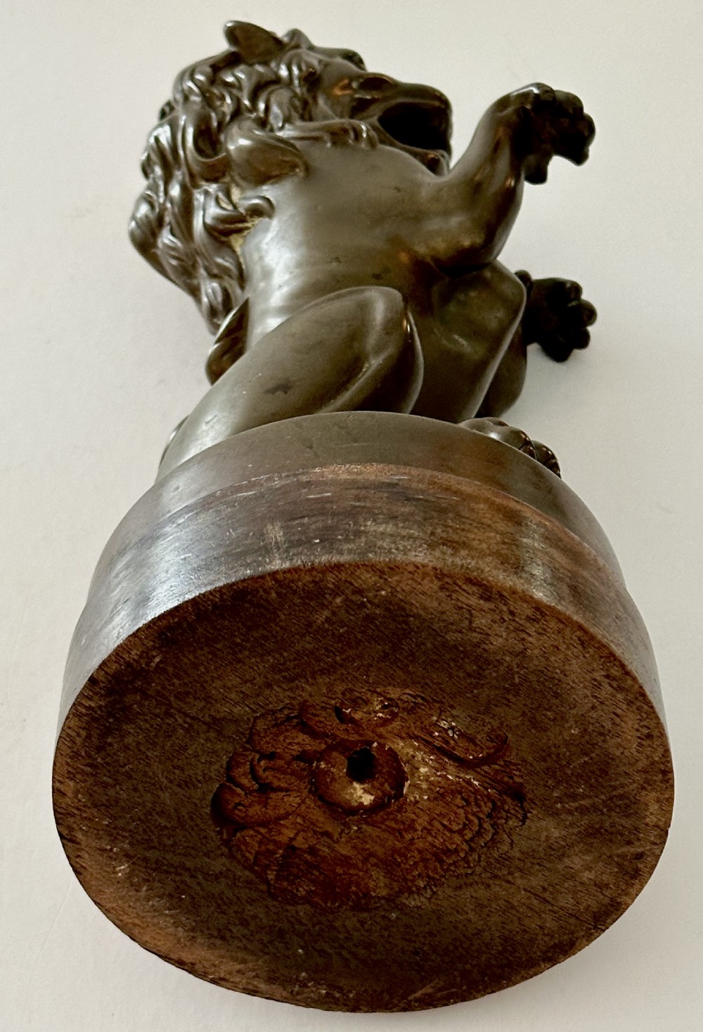 Bronze Lion Rampant View IX