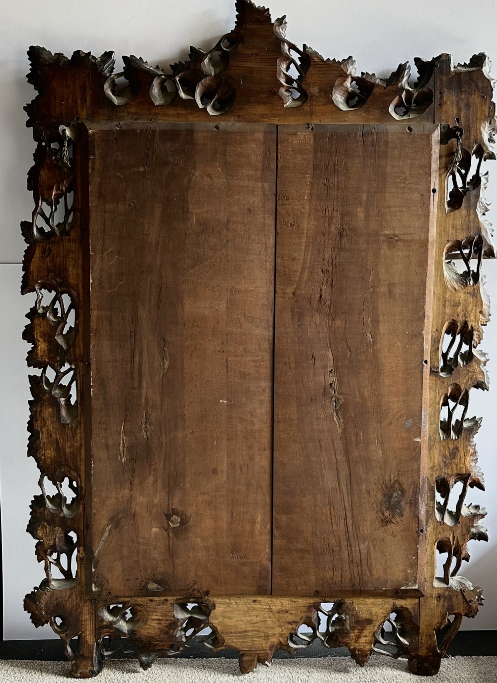 Continental Carved Giltwood Mirror View VIII