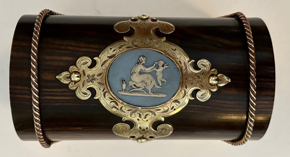 Coromandel Domed Casket with Brass Decoration  View IV