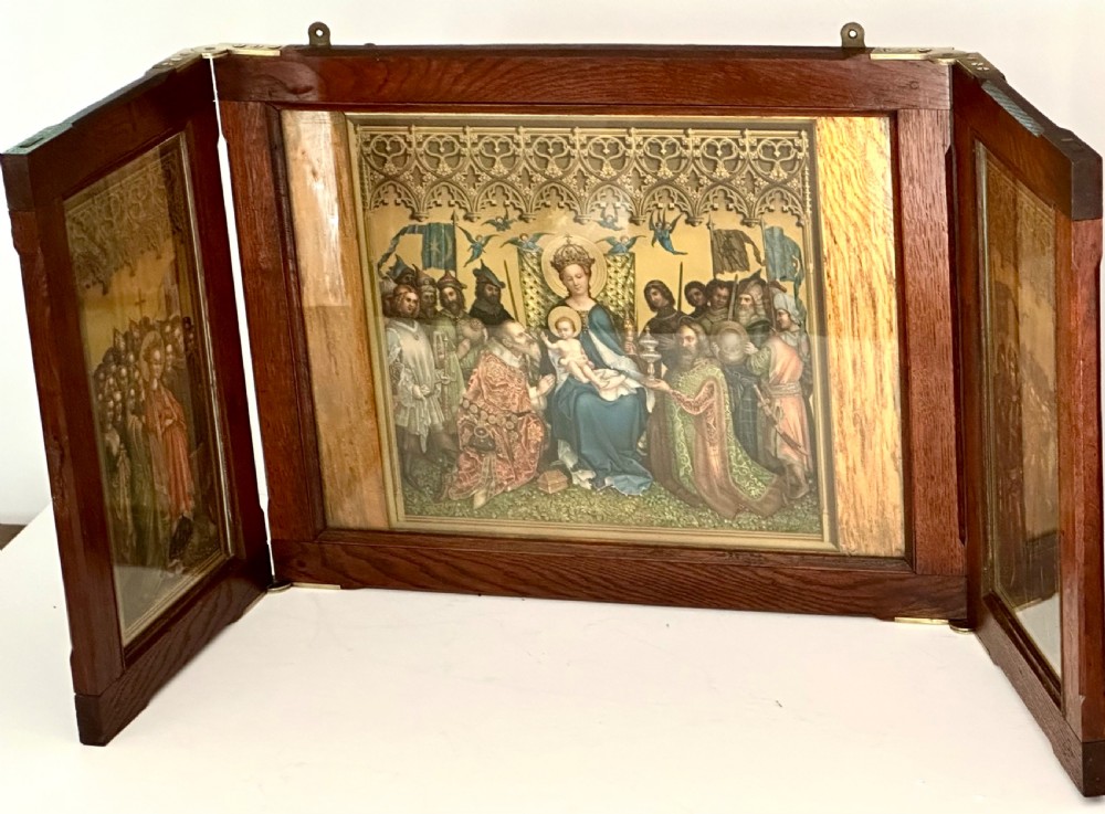 Arundel Society  Altarpiece Triptych after Stephan Lochner (1410-1451) View IV