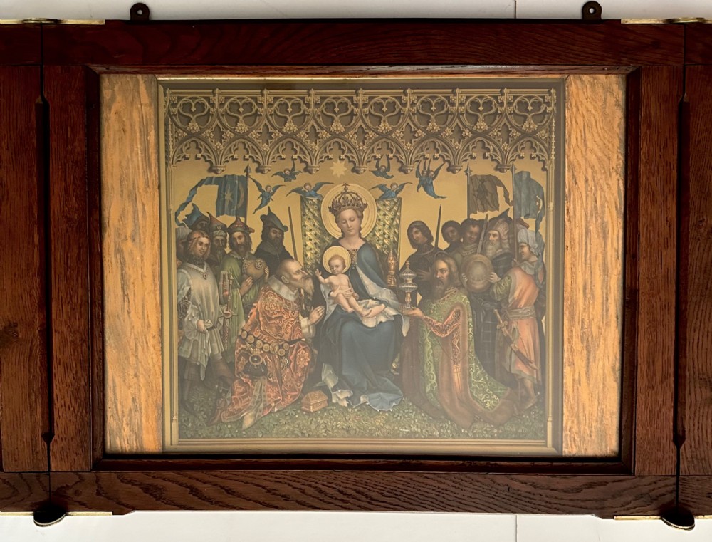 Arundel Society  Altarpiece Triptych after Stephan Lochner (1410-1451) View VI