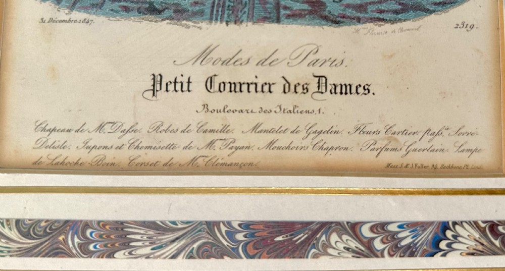 French 19th Century Fashion Prints View IV