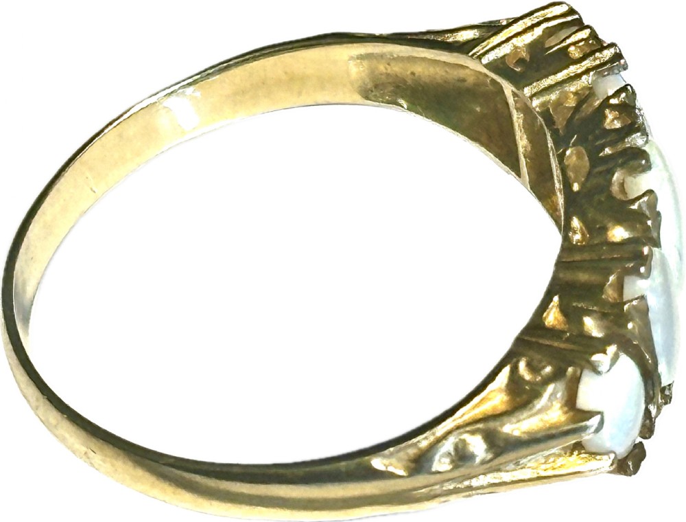 Antique Opal Ring View VI