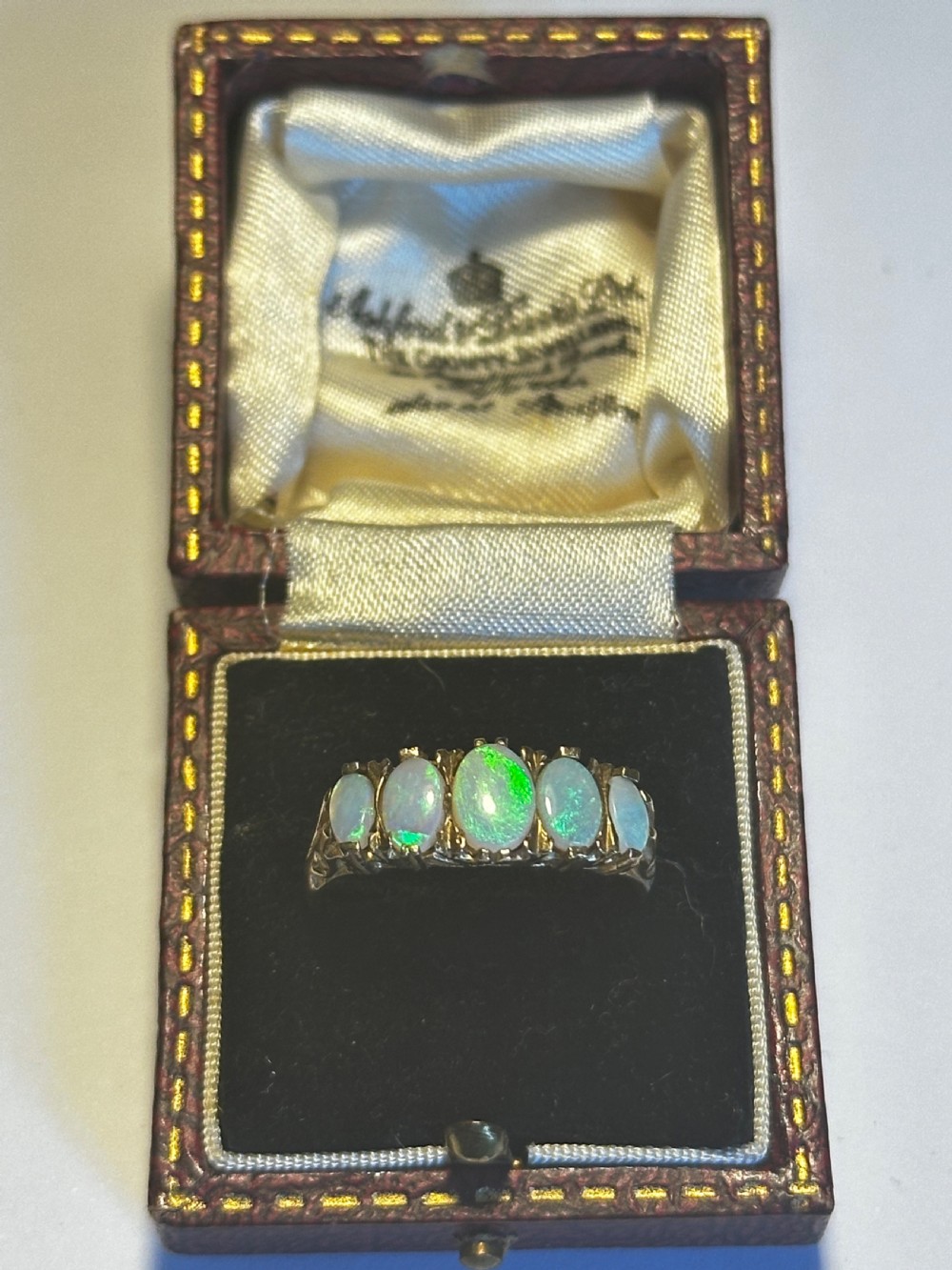 Antique Opal Ring View X