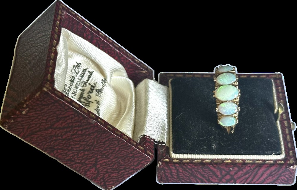 Antique Opal Ring View XI