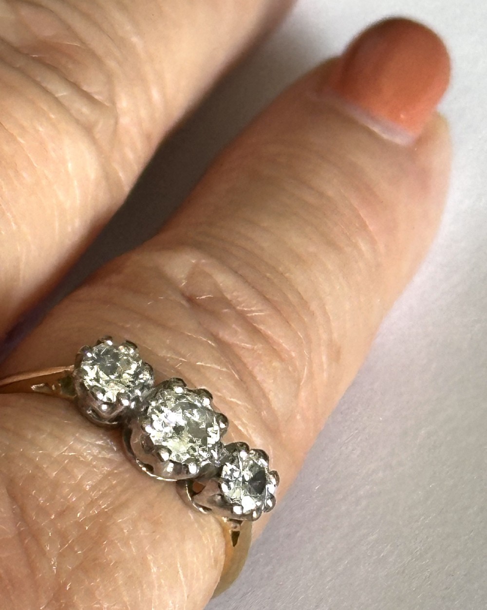 Diamond Ring in 18carat  Gold View VI