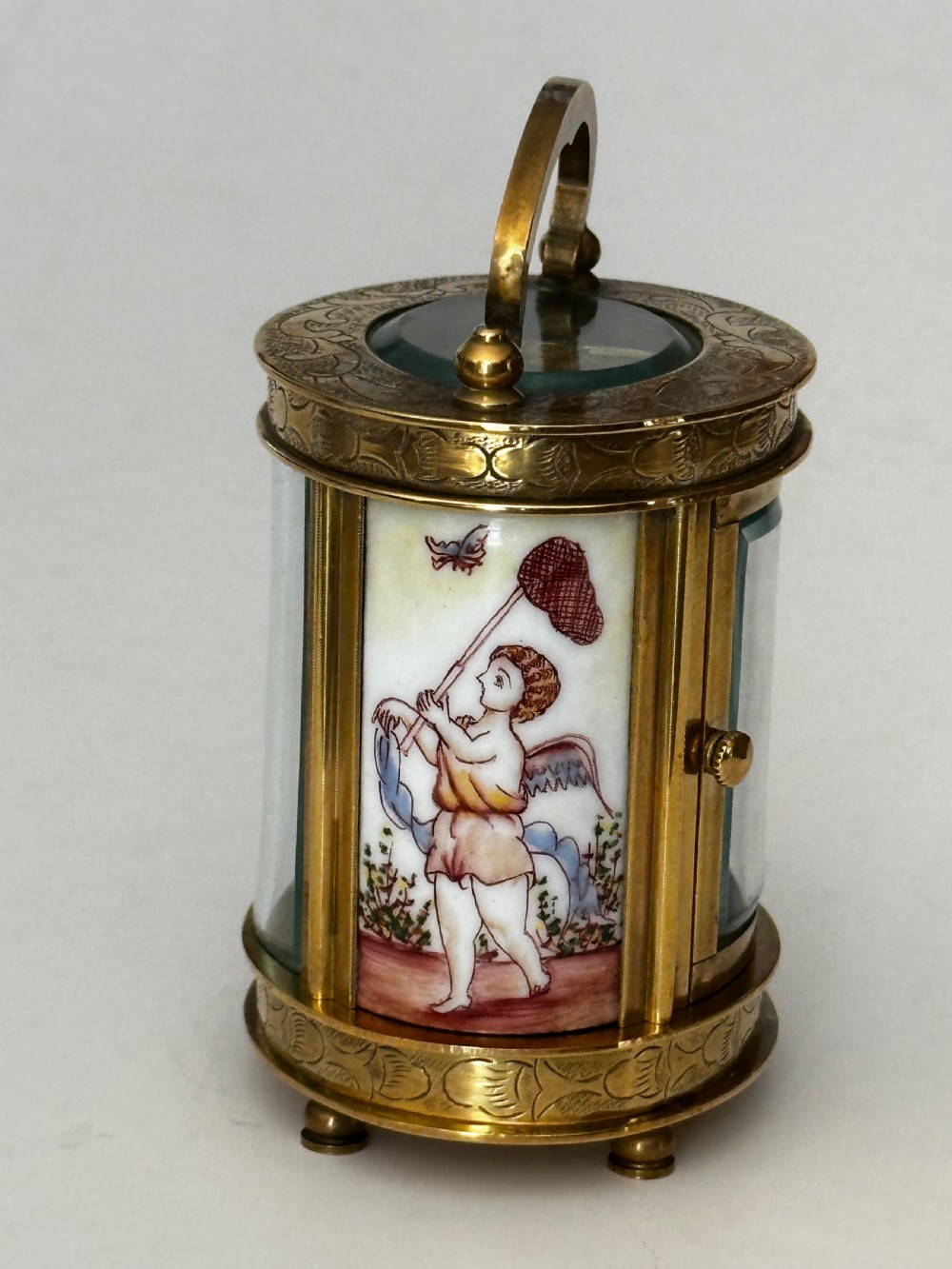 Carriage Clock with 8 Day French Movement  View III