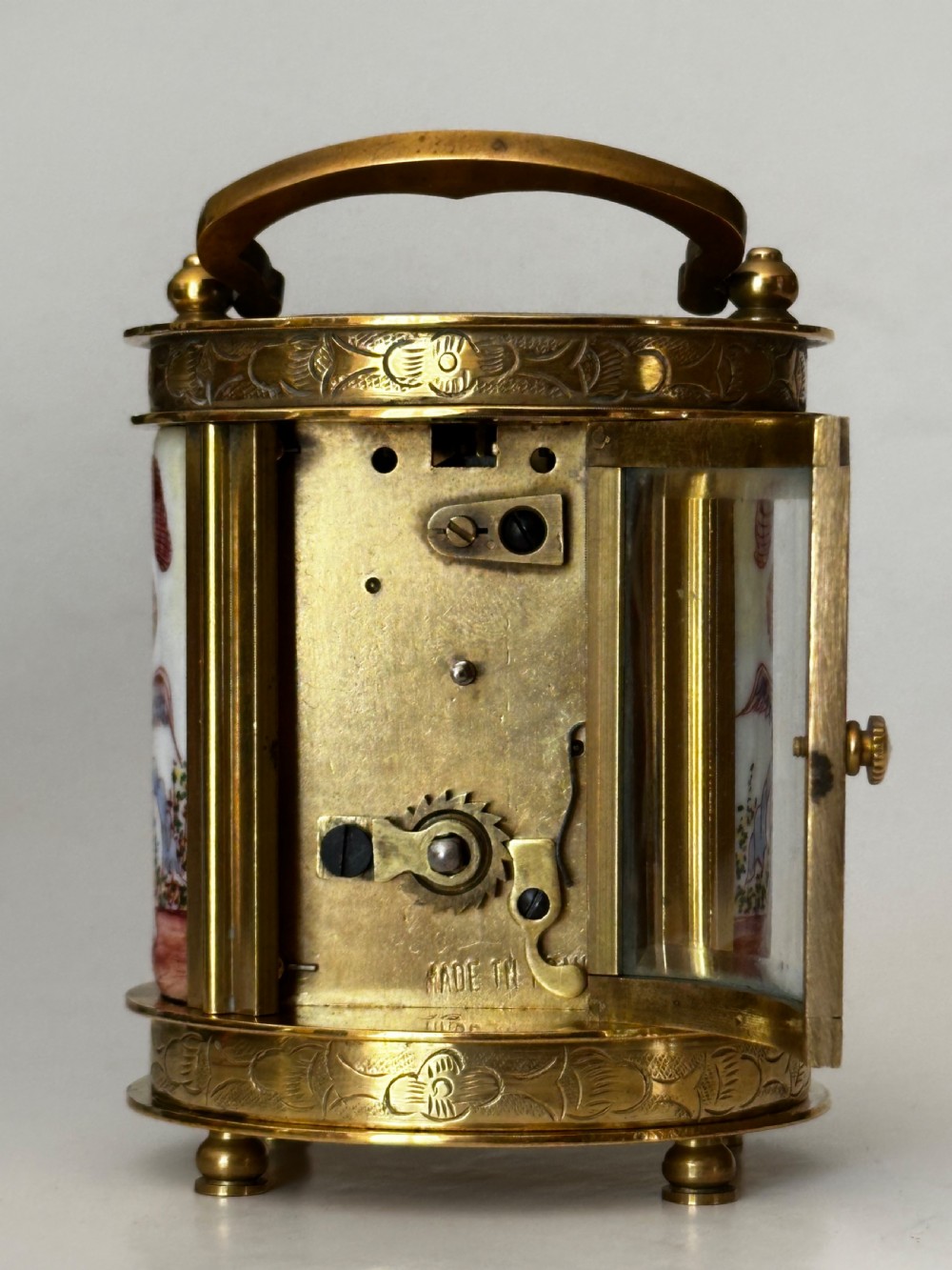 Carriage Clock with 8 Day French Movement  View V