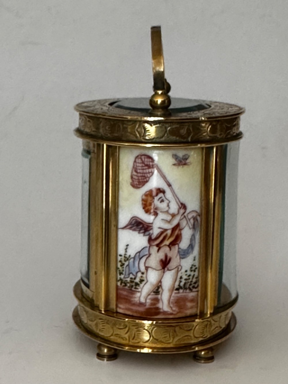 Carriage Clock with 8 Day French Movement  View VII