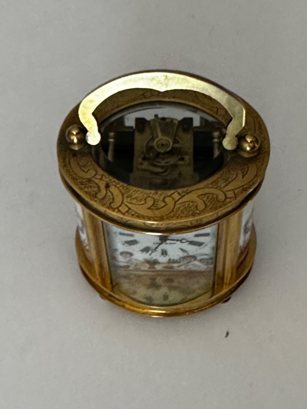 Carriage Clock with 8 Day French Movement  View VIII