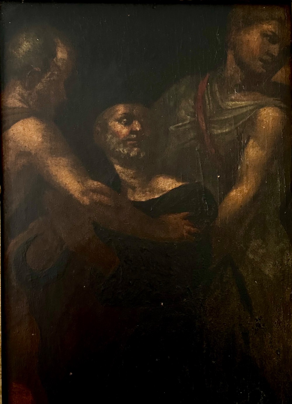 17th Century Italian School Oil on Panel