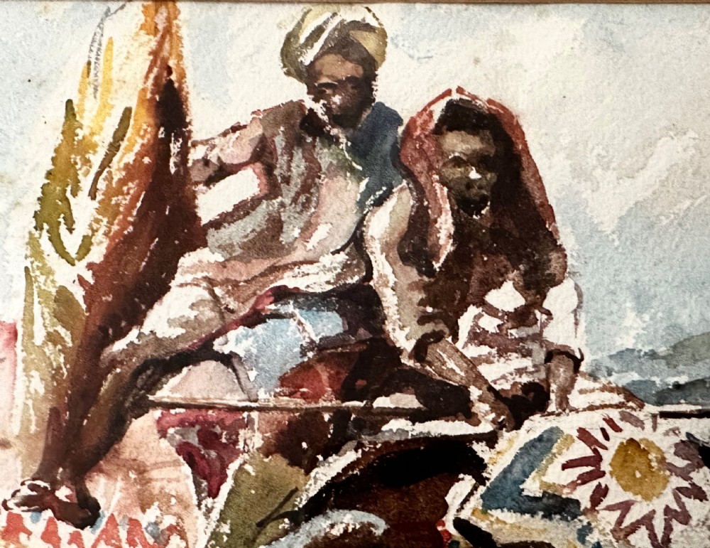 Follower of  Edward Seago  Watercolour. View VI