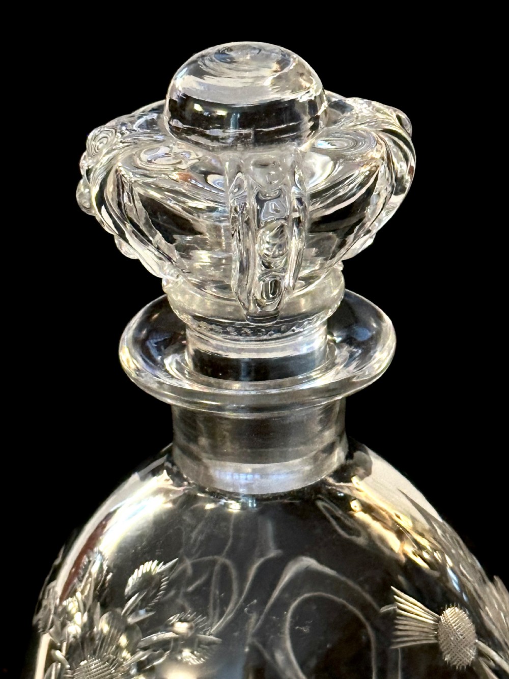 Decanter with Royal Connection. View VI