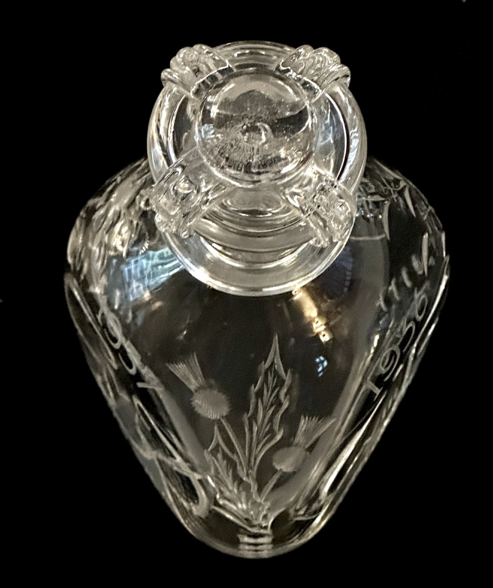 Decanter with Royal Connection. View VII