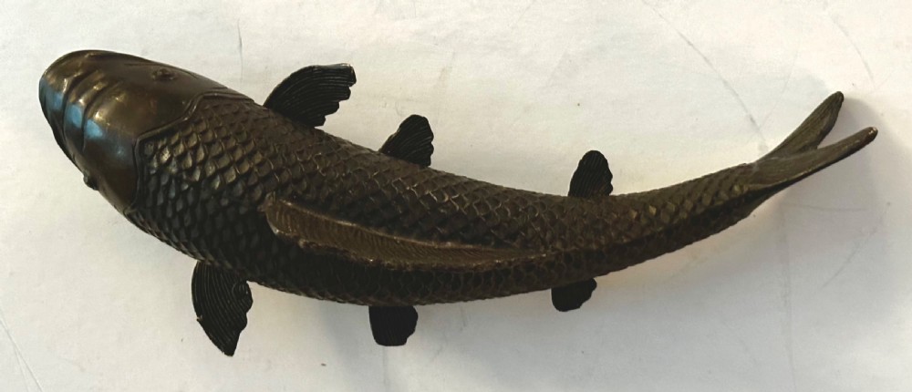 Japanese Bronze Carp View IV