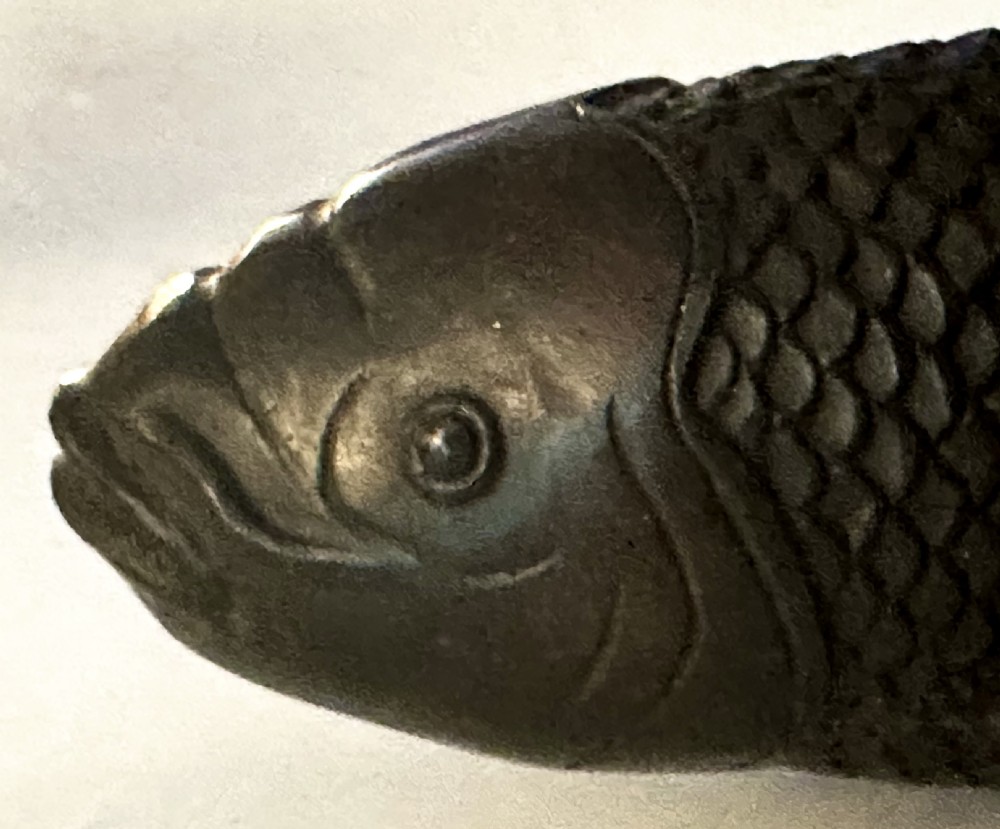 Japanese Bronze Carp View VI