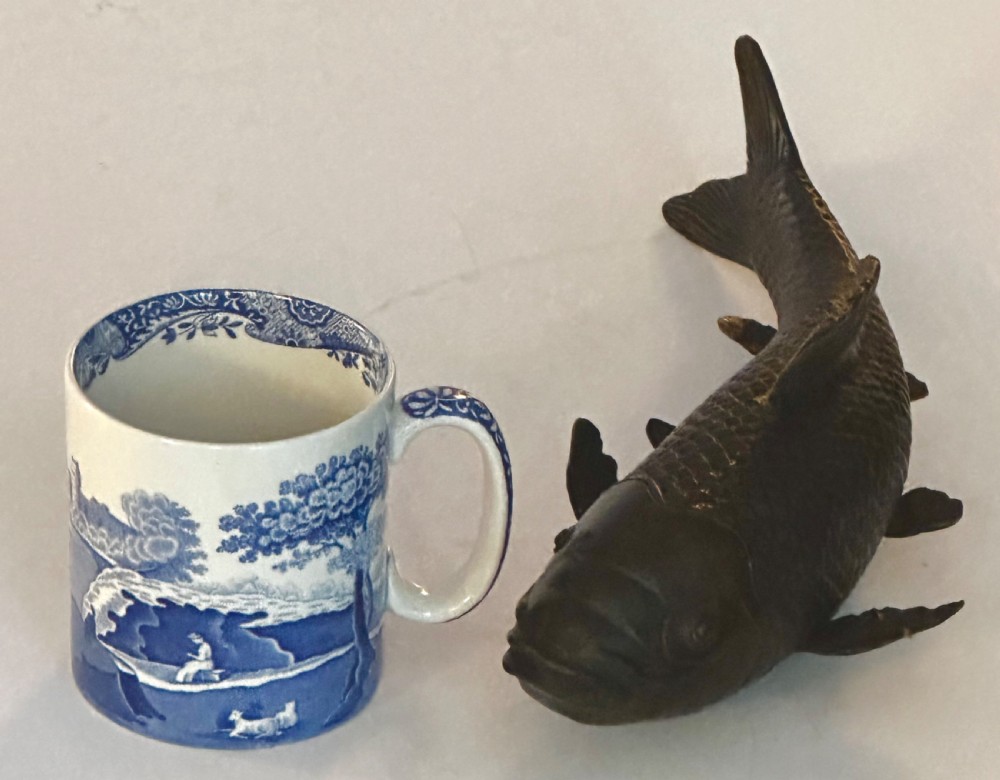 Japanese Bronze Carp View VIII