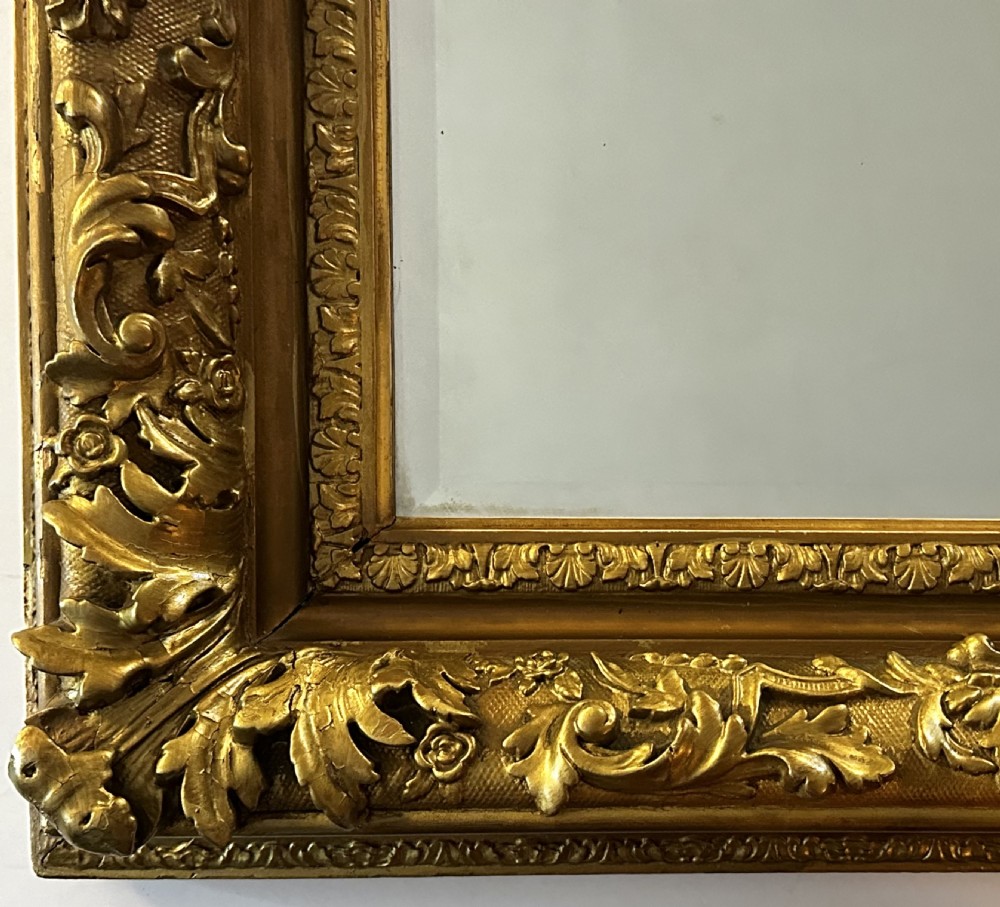 19th Century Gilt Framed Bevelled Mirror. View II