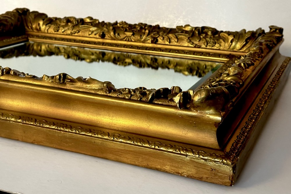19th Century Gilt Framed Bevelled Mirror. View III