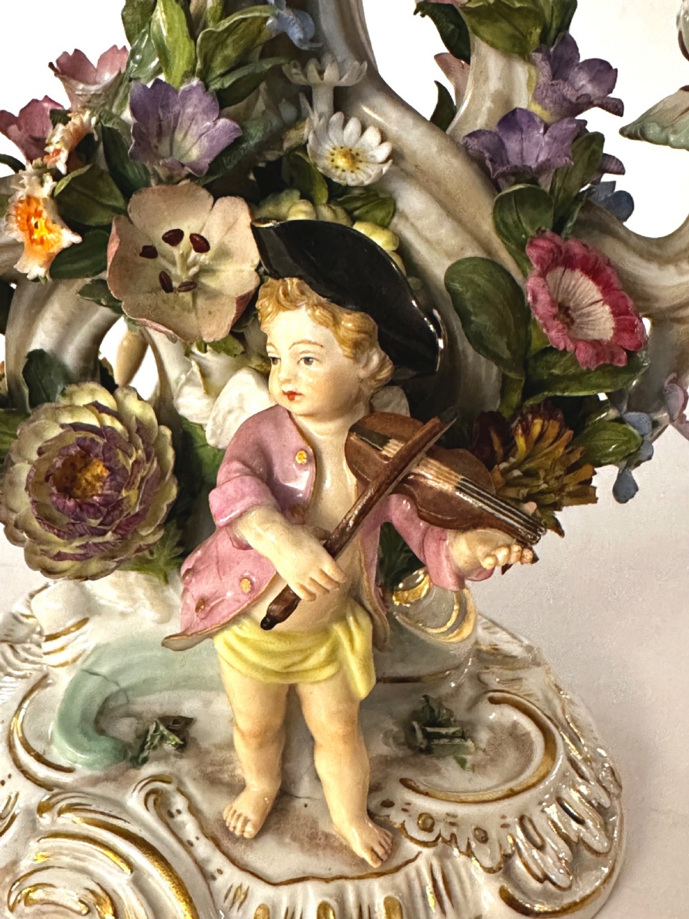 Pair of Meissen Candelabra. View XVIII