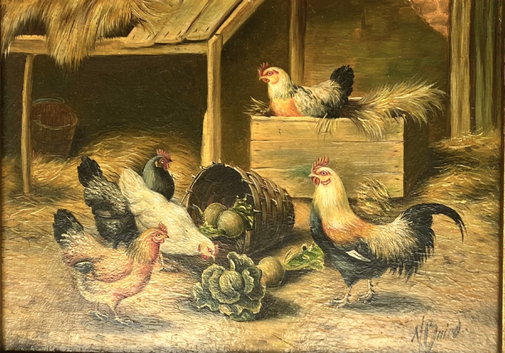 Oil on Panel by Victor Baird (1857-1924) View IV