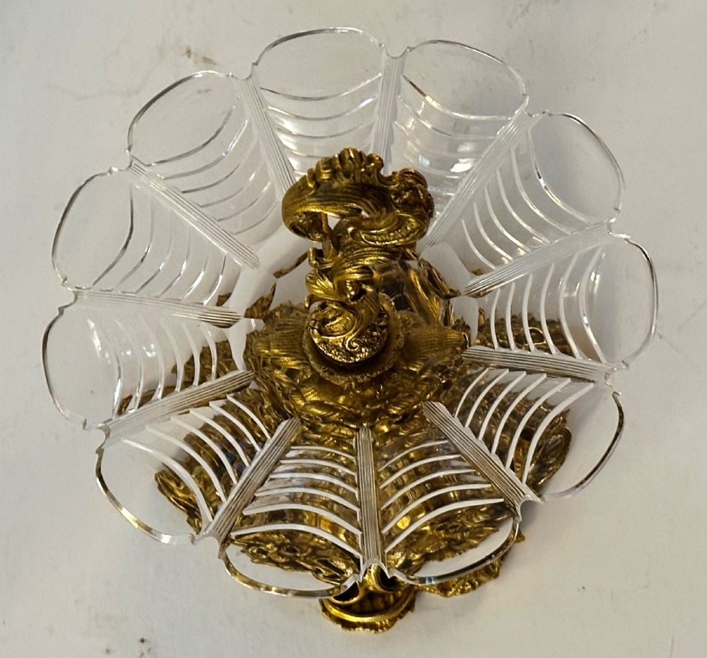 French Gilt Bronze and Cut class Centre Piece View II