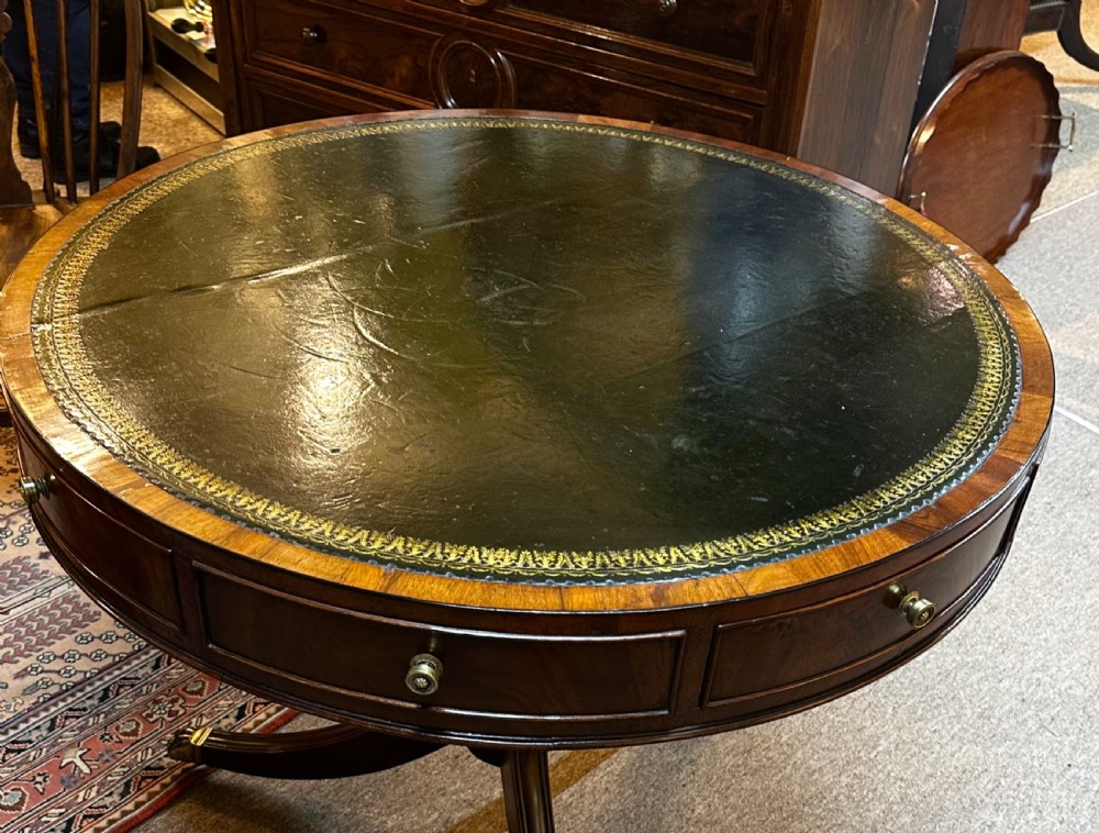 Regency Drum Table View VIII