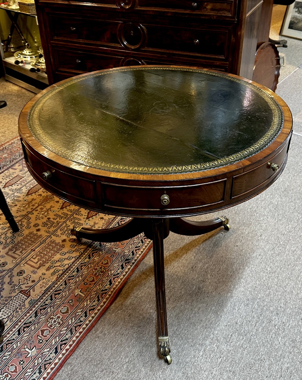 Regency Drum Table View IX