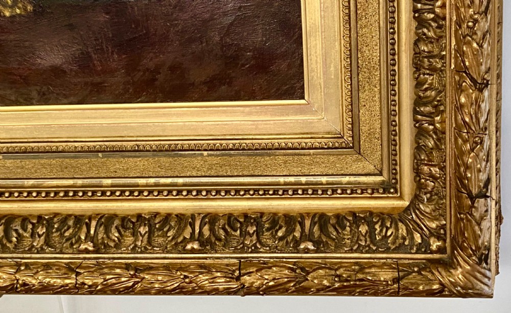 Large Oil on Canvas by Scottish Artist Sir George Reid P.R.S.A. View VI